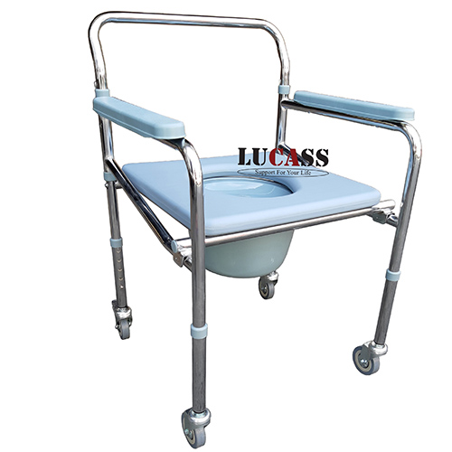 Ghế Bô Vệ Sinh Lucass G-26(có bánh xe)