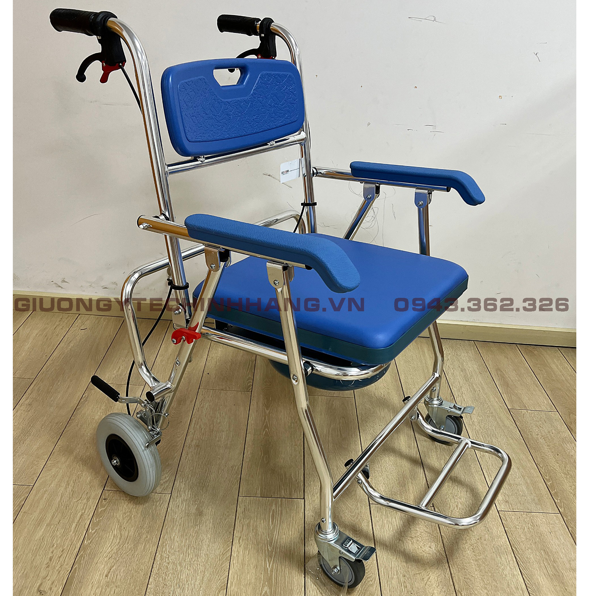 Ghế Bô Vệ Sinh Lucass X-35(Nhôm)