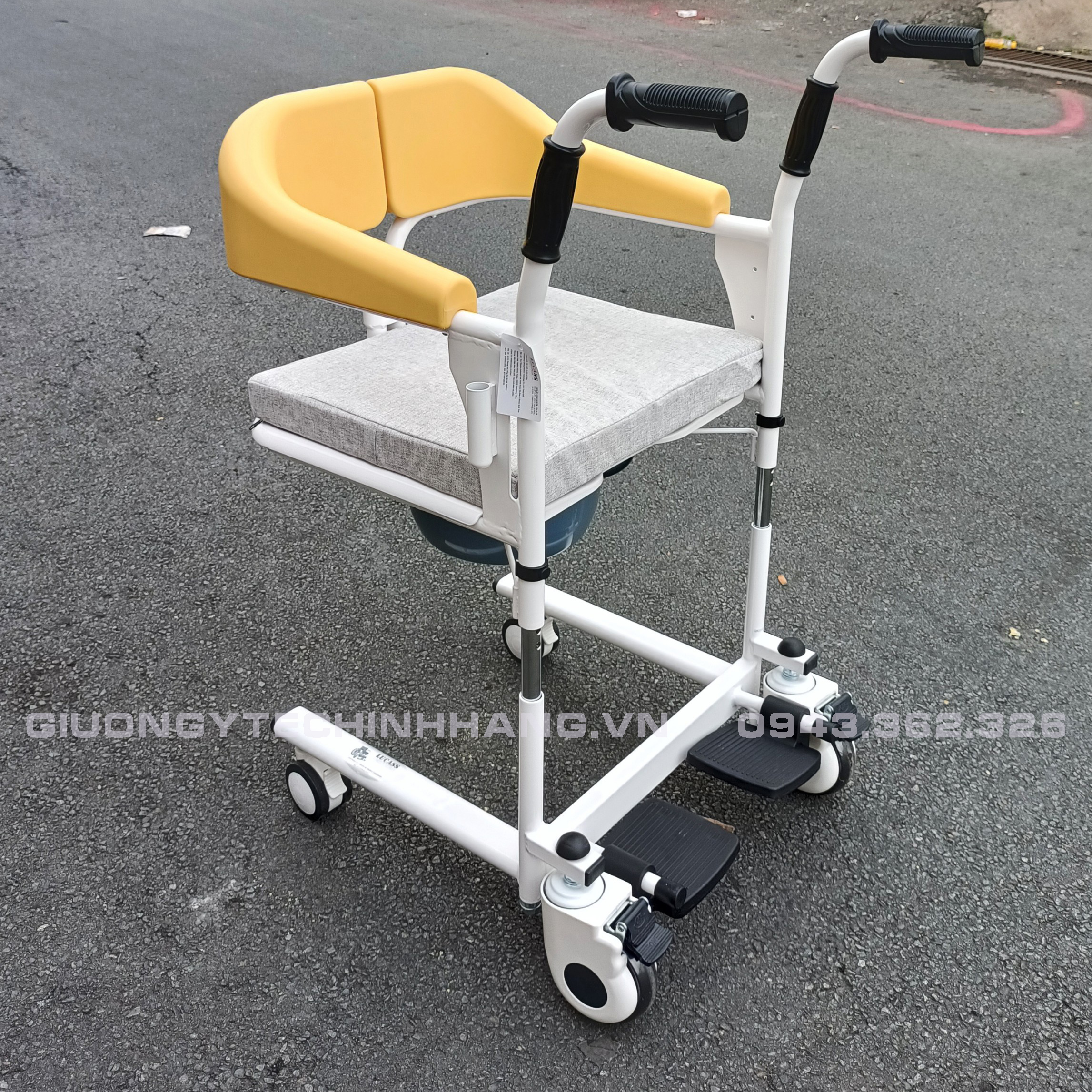 XE DI CHUYỂN BỆNH NHÂN LUCASS ECLIP X-29