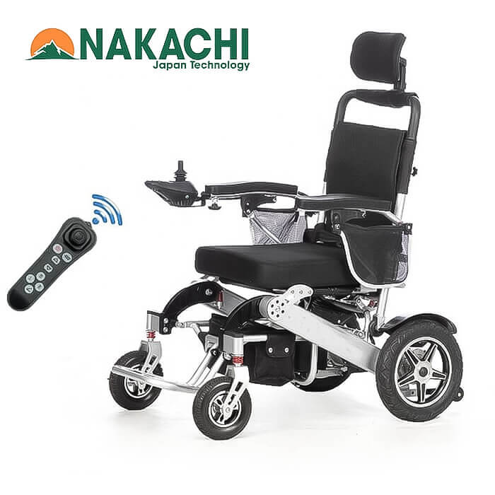 Xe Lăn Điện Thông Minh Nakachi NC-001R (Remote Từ Xa)