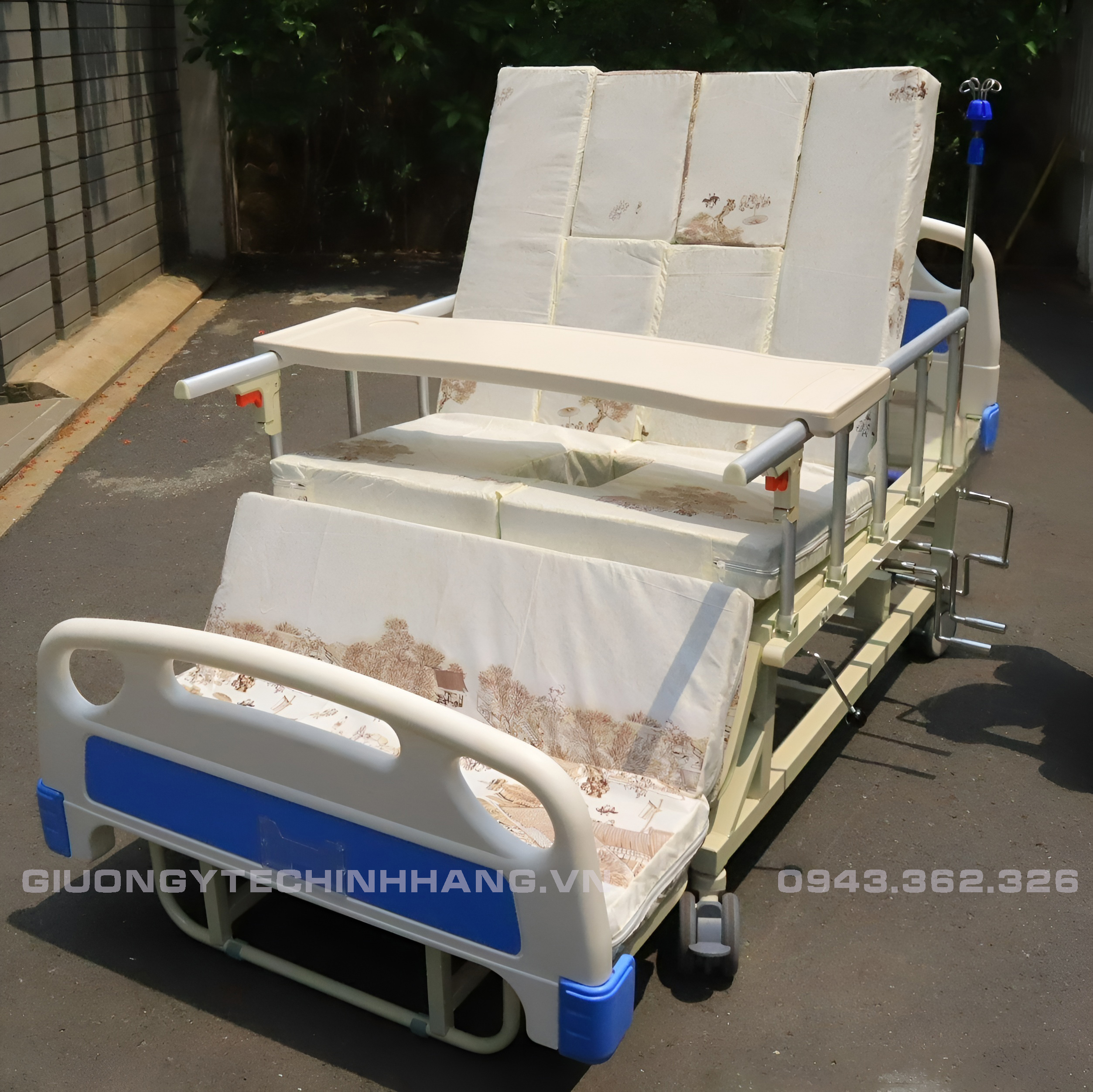 Giường Y Tế Tay Quay Cao Cấp LUCASS GB-C41(GB-T41)