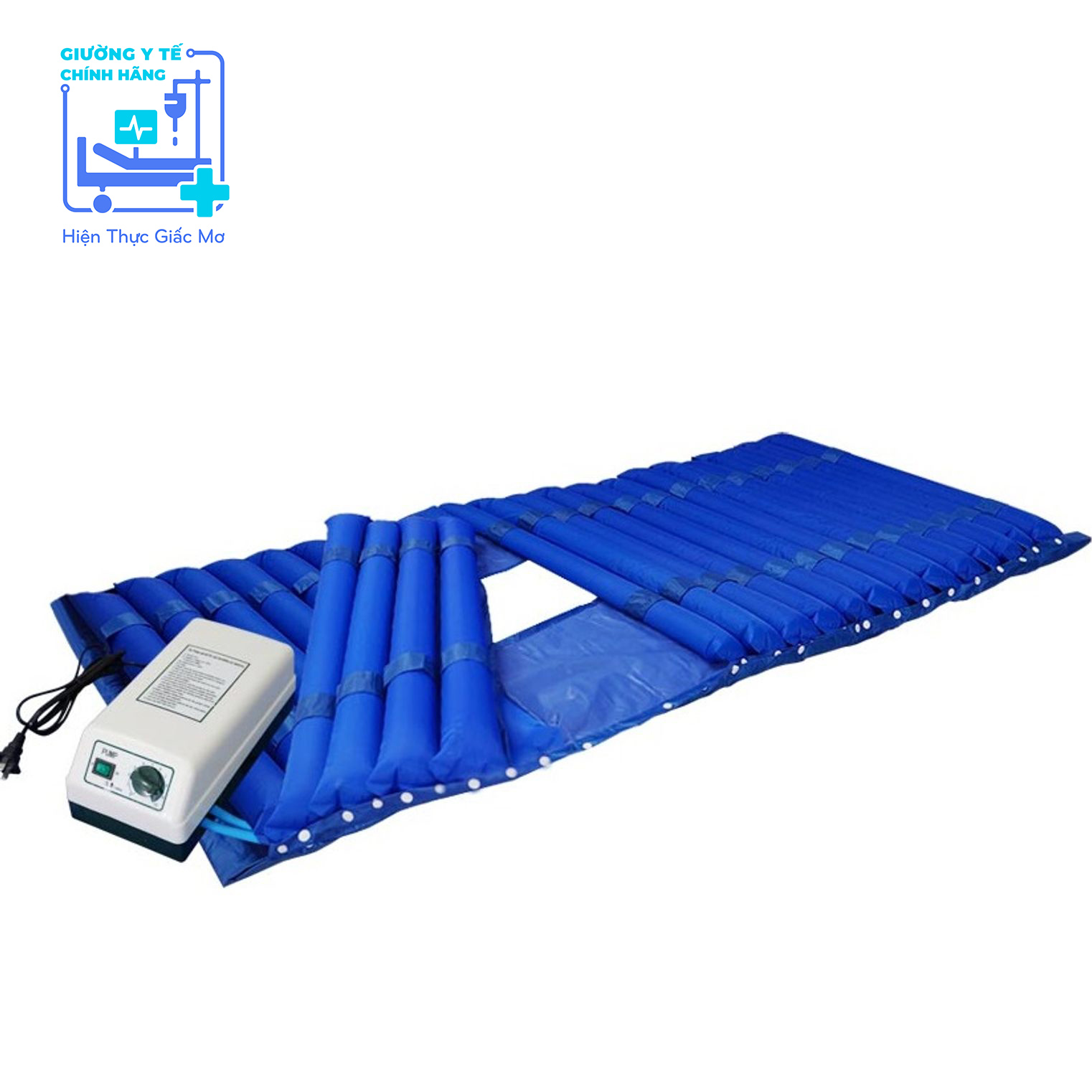 Đệm Khí Chống Loét Có Lỗ Vệ Sinh NKT DK-06