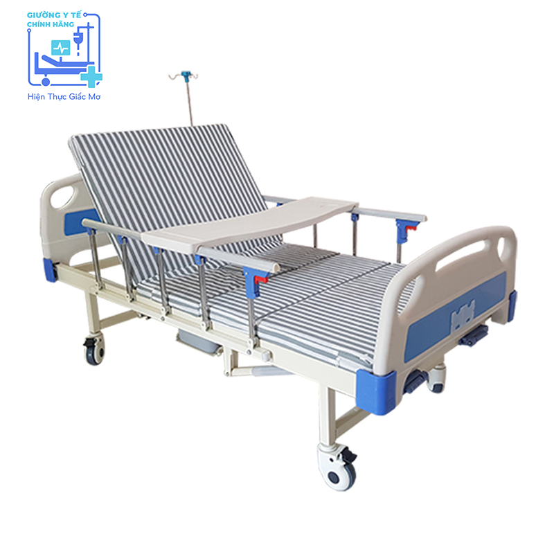 Giường Y Tế 3 Tay Quay NIKITA DCN03