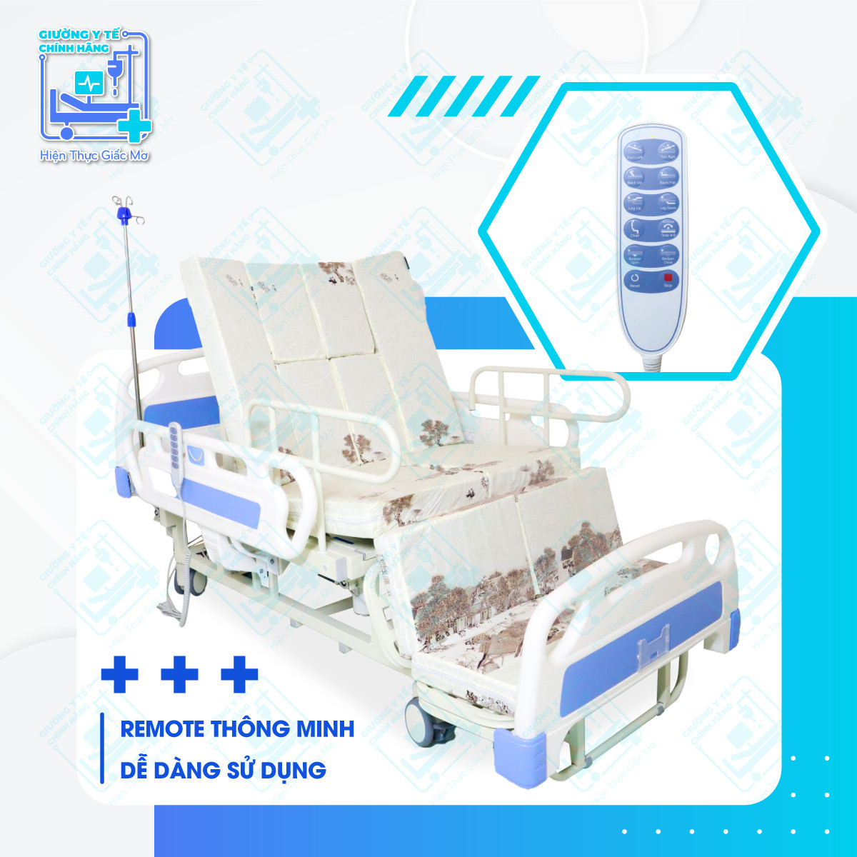 Giường Y Tế Chạy Điện