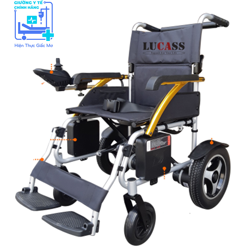 Xe Lăn Điện Cao Cấp LUCASS XE-122L