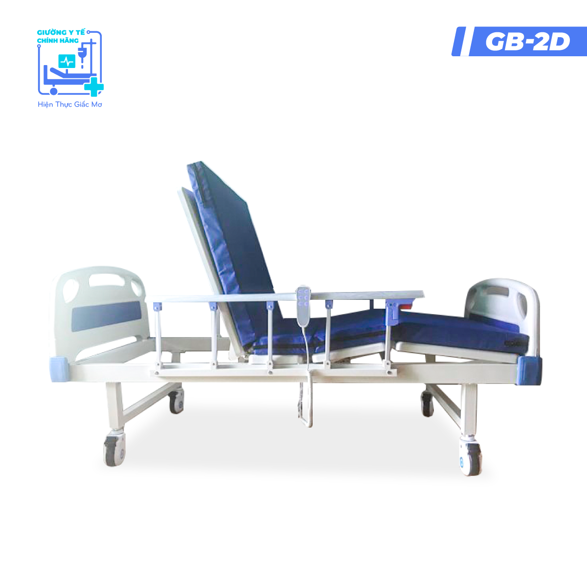 Giường Y Tế Điện 2 Chức Năng LUCASS GB-2D