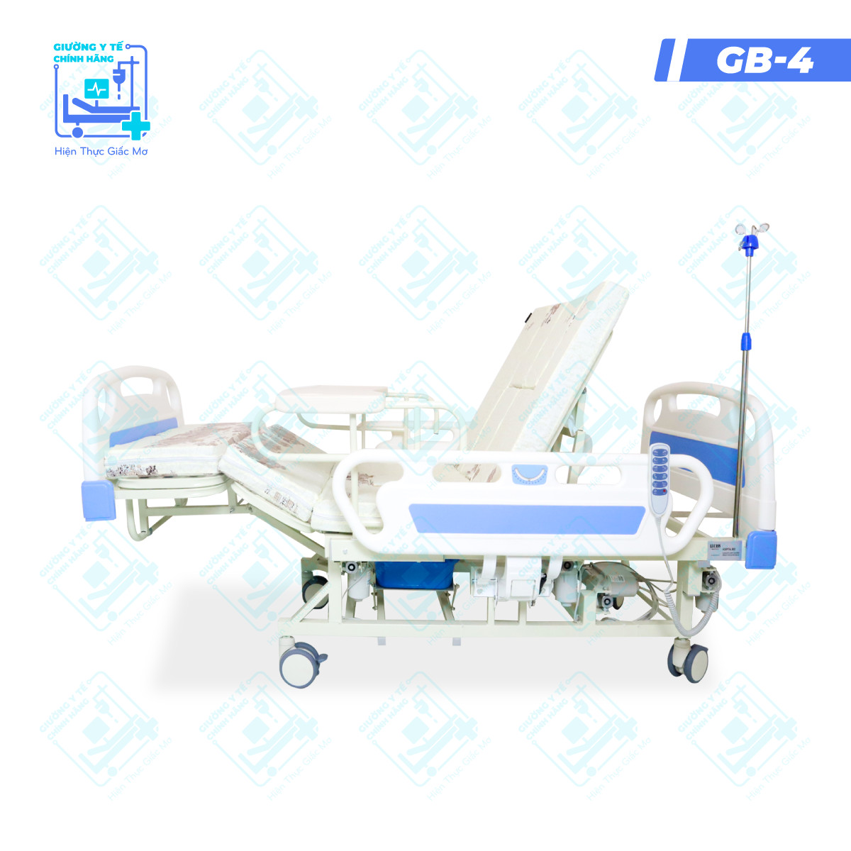 Giường Y Tế Điện Cao Cấp LUCASS GB-4