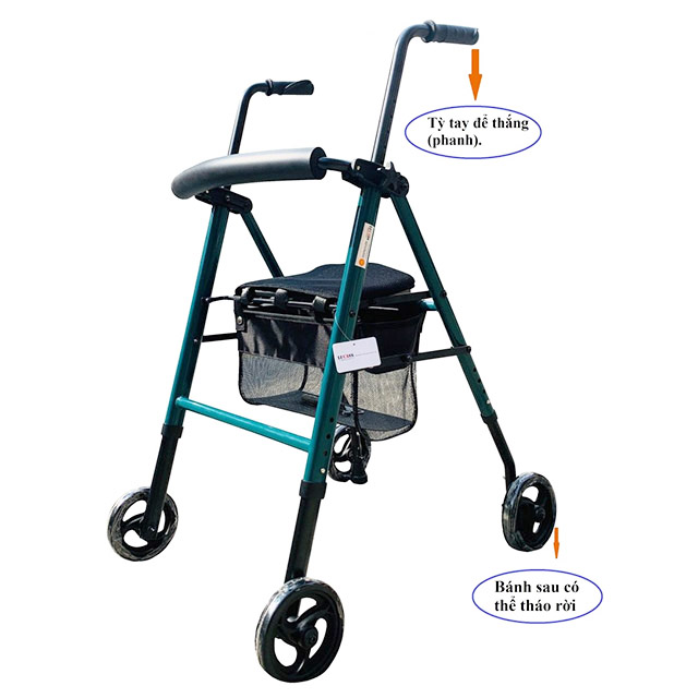 KHUNG TẬP ĐI CÓ GHẾ W-67 (New)